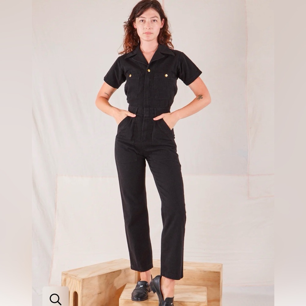 brand new Big Bud Press size small black jumpsuit